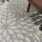 Homeroots 5 ft. Round Silver & Gray Indoor & Outdoor Area Rug 384702 - alternate 5